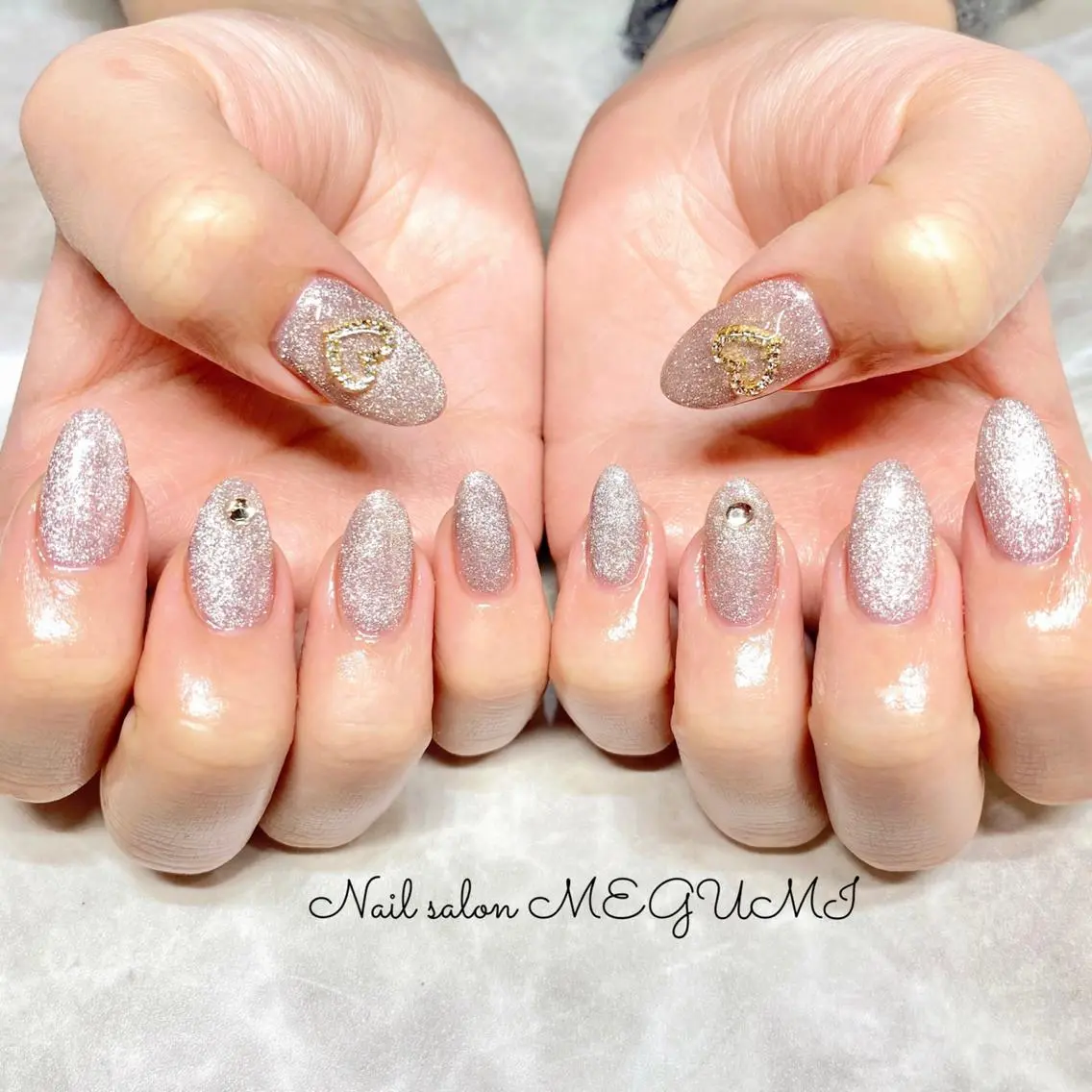 ネイル マグネットネイル マグネットワンカラー ワンカラーネイル Nail salon MEGUMIのネイルデザイン