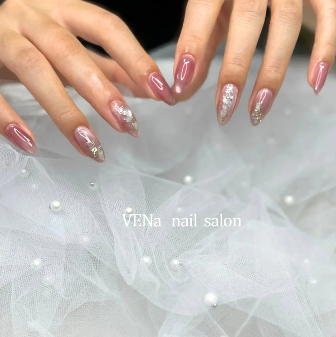 ネイル フットネイル ワンカラーネイル VENa eye＆ nail salonのマツエク・マツパデザイン