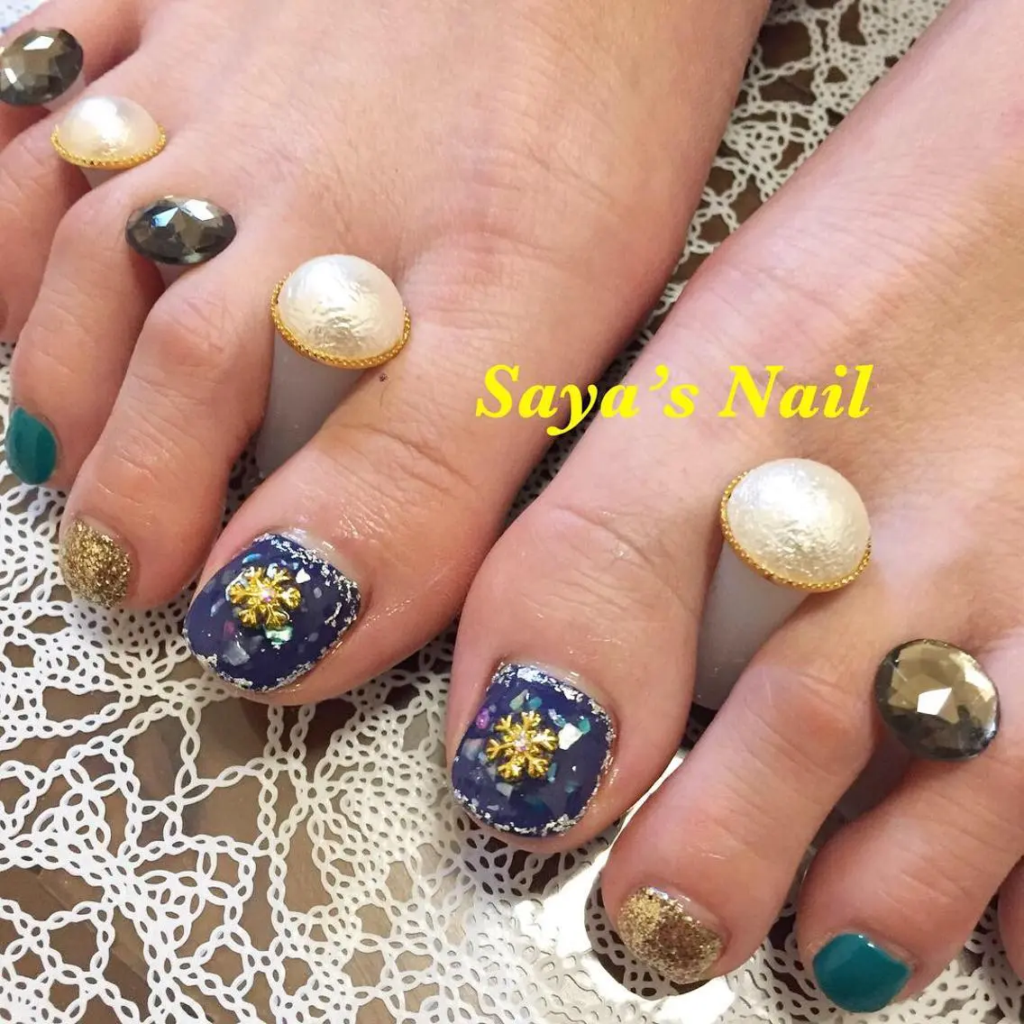 ネイル 持ち込み SantéNail SAYAKAのネイルデザイン