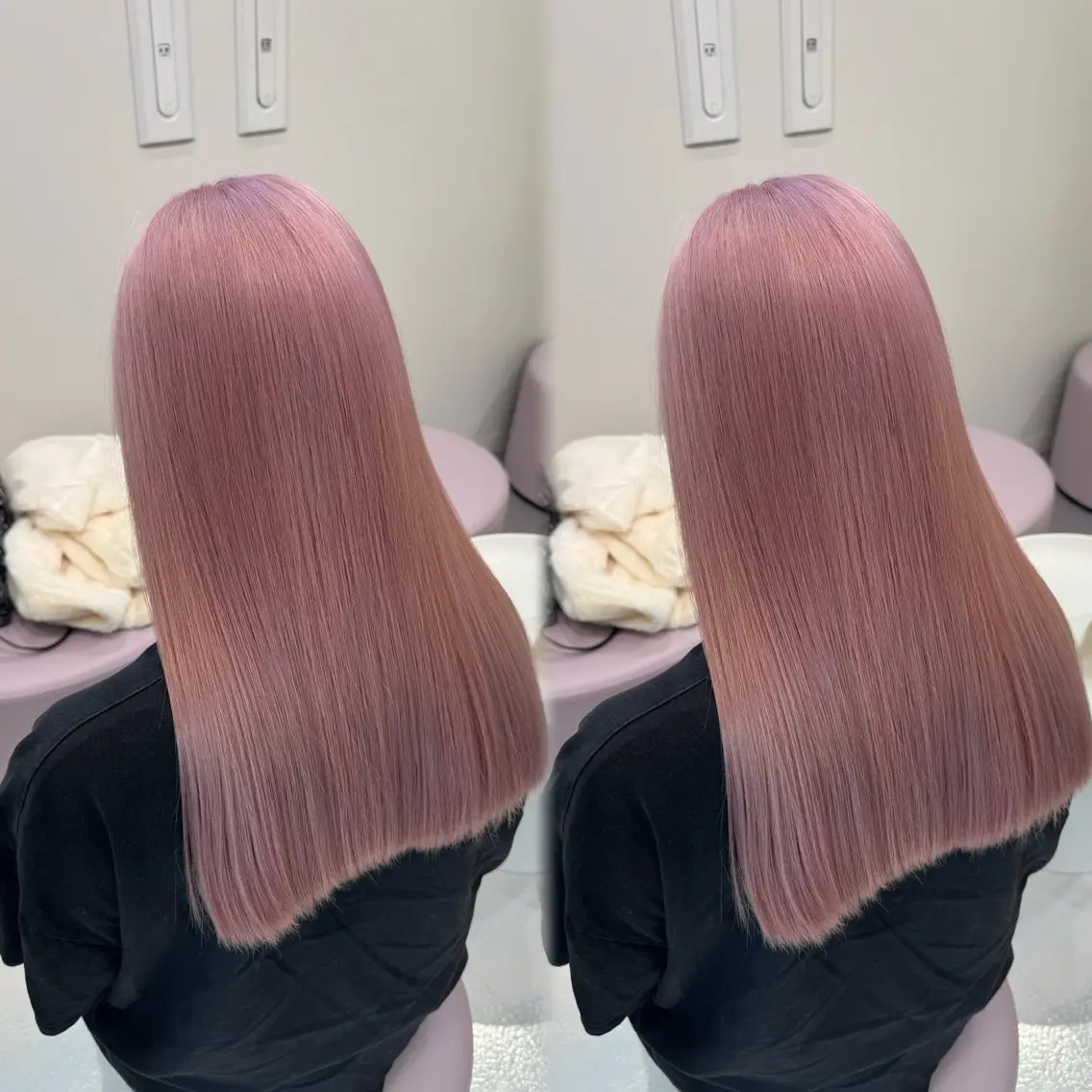 ((明るくしたい方にオススメ✨))ケアブリーチリタッチ＋カラーの写真