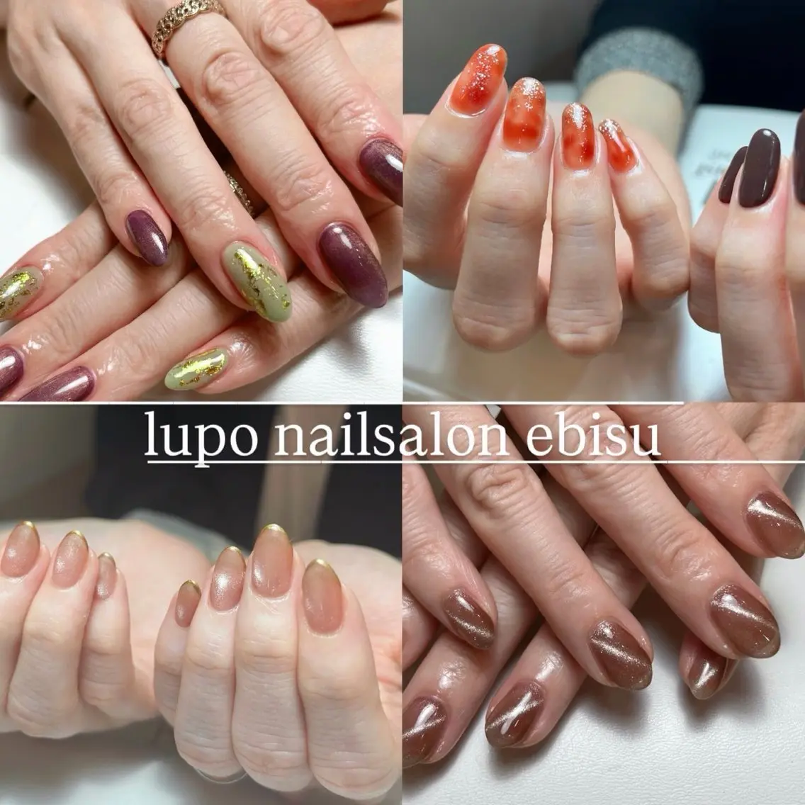 ミディアム ハンドネイル lupo 恵比寿のネイルデザイン