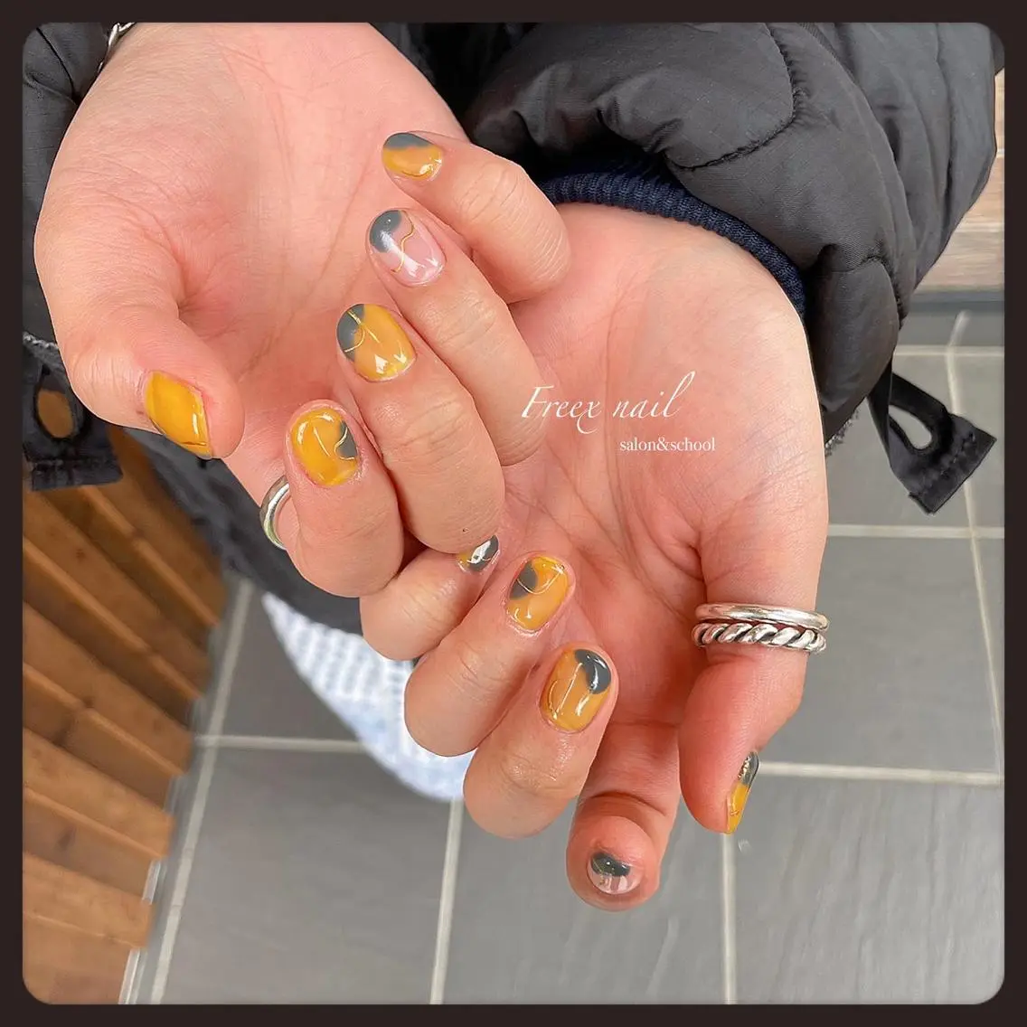 ネイル ハンドネイル ハンドケア freex nail /ニュアンス/個性派のネイルデザイン