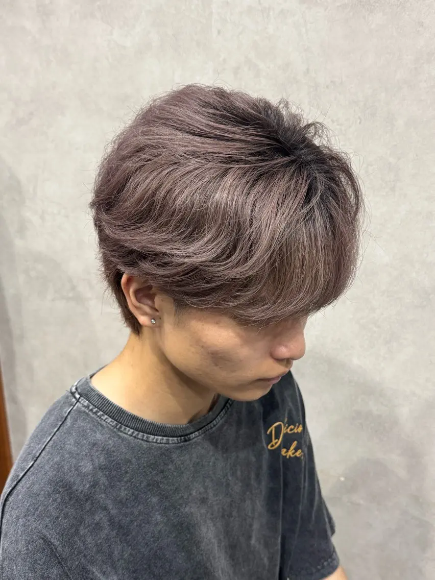 メンズ カット 毛流れ/シャドウ 🇰🇷AYATOのヘアスタイル