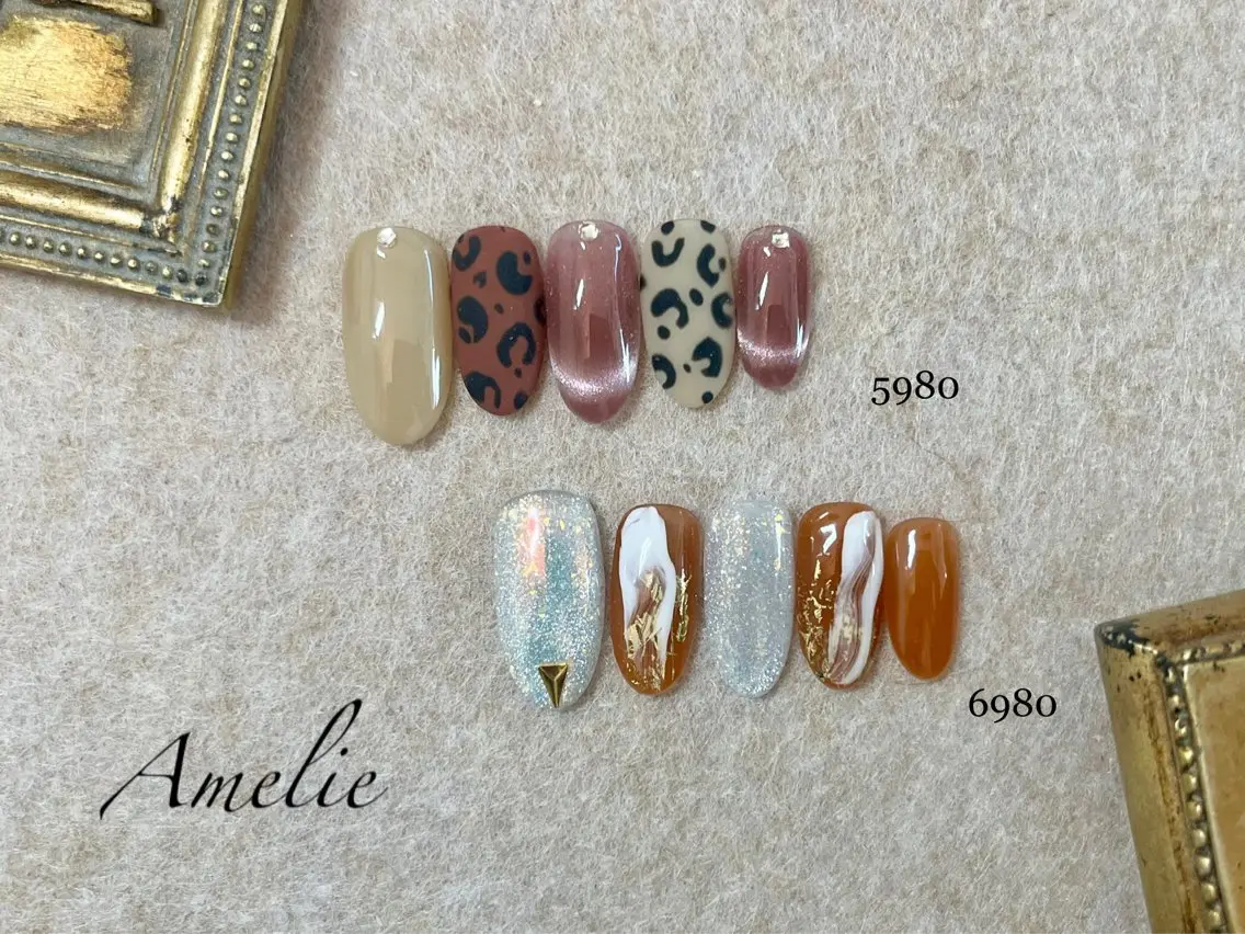 ネイル いちじゅう あおいのネイルデザイン