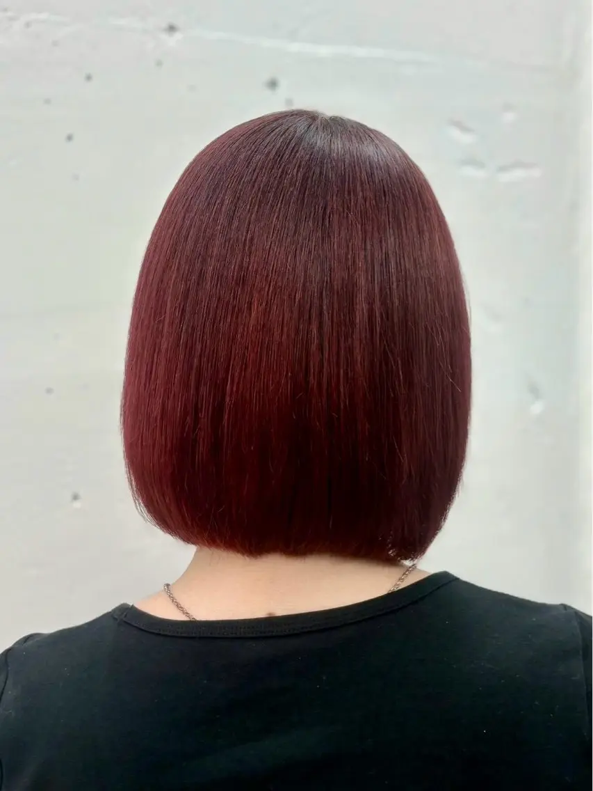 カラー 野内 柚那のヘアスタイル