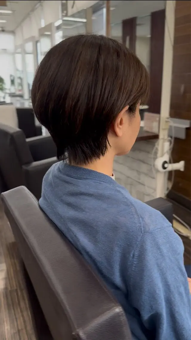 ショート 野原 姫菜のヘアスタイル