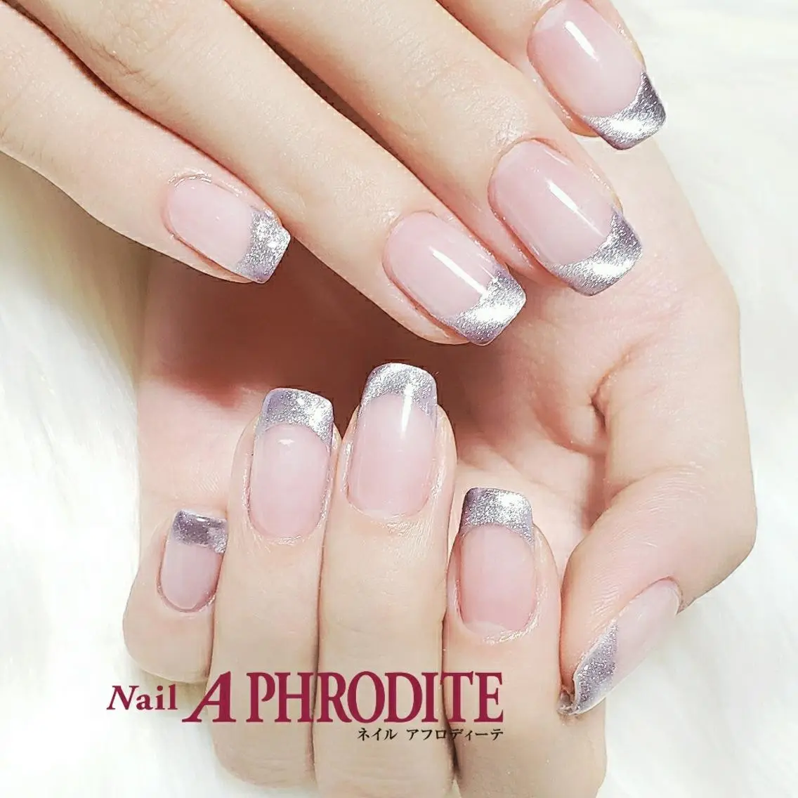 ネイル クリアネイル ジェルネイル ソフトジェル Nail Aphroditeのネイルデザイン