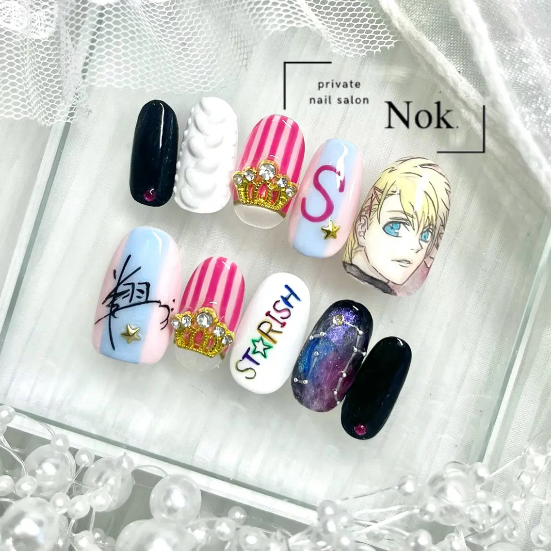 ネイル ハンドネイル 池袋痛ネイル Nok. 渡辺のネイルデザイン