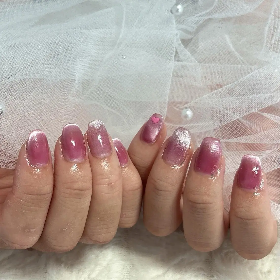 ネイル ピンク nail salon はるりのネイルデザイン