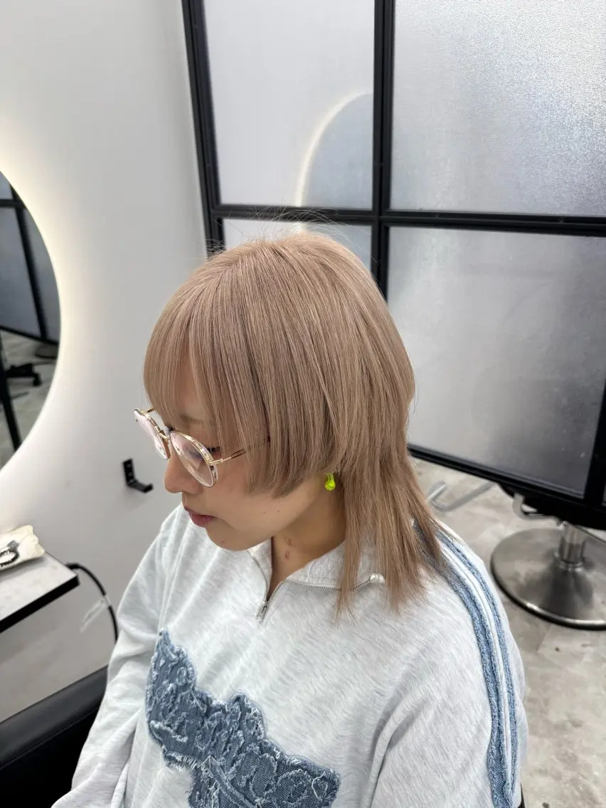 ミディアム ✨Noto ミルクティー特化✨のヘアスタイル