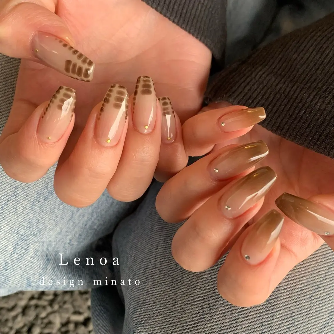 ネイル ハンドネイル Lenoa minatoのネイルデザイン