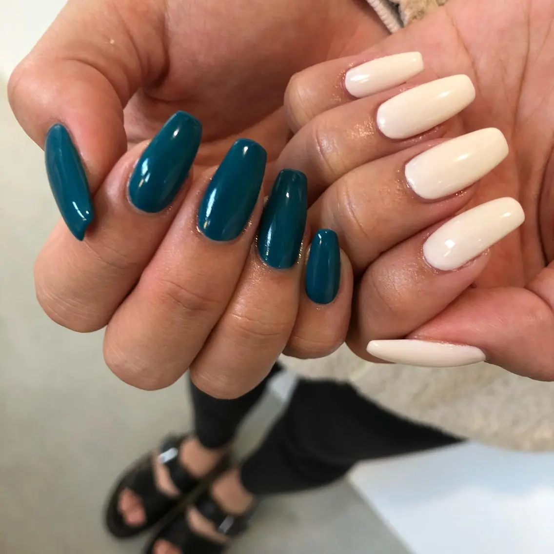 ネイル 長さ出し ハンドネイル alloy nailのネイルデザイン