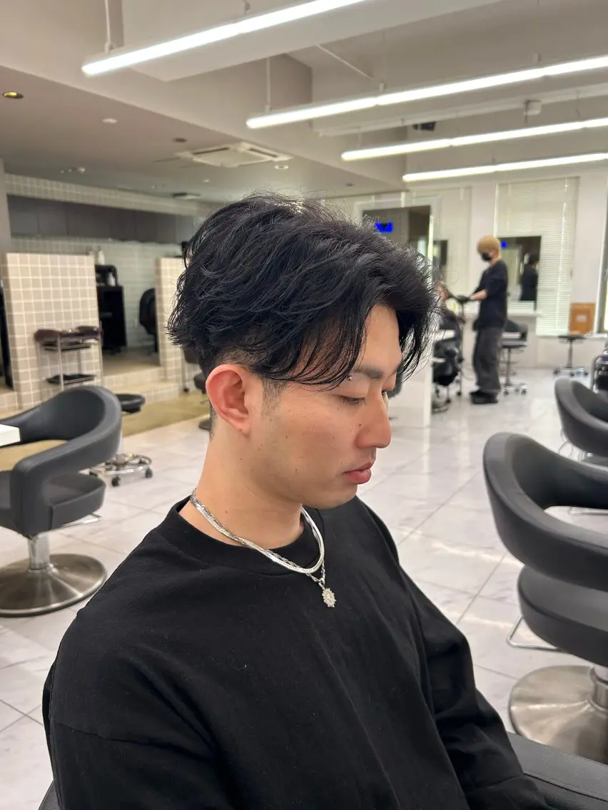 パーマ メンズ カット パーマ 🔷横浜/メンズ TAKUMI🔷のヘアスタイル