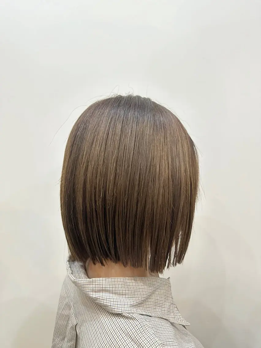 ミディアム カット ヘアカラー ✨髪質改善 ✨工藤のヘアスタイル