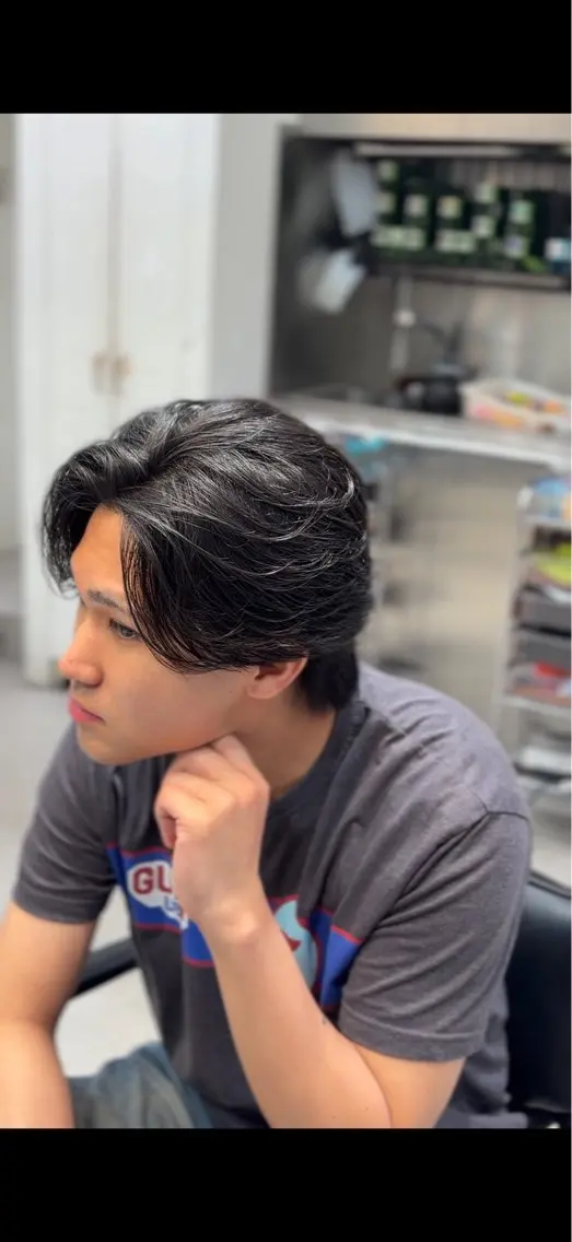 ショート パーマ メンズ メンズパーマ カット パーマ パーマ特化 神谷和輝のヘアスタイル