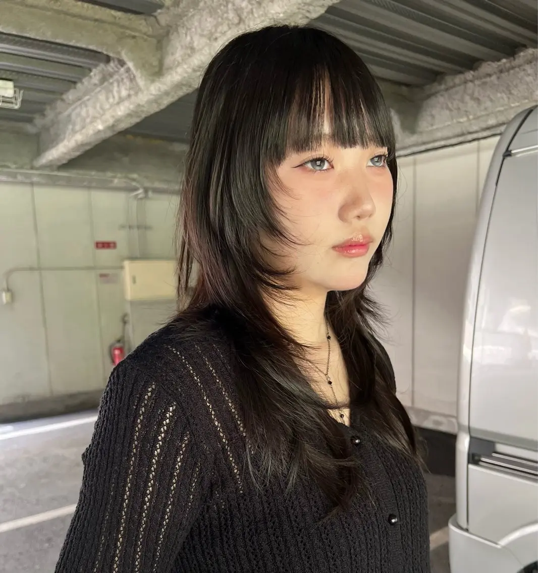 ロング カット ハッシュカット カシマハヤトのヘアスタイル