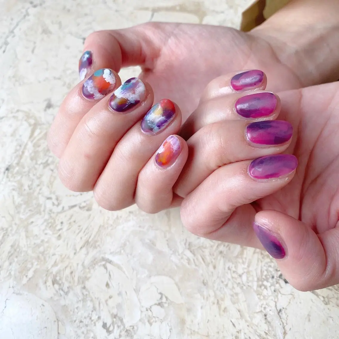ネイル ショートネイル ハンドネイル フットネイル nail salon mieux(ミュー)のマツエク・マツパデザイン