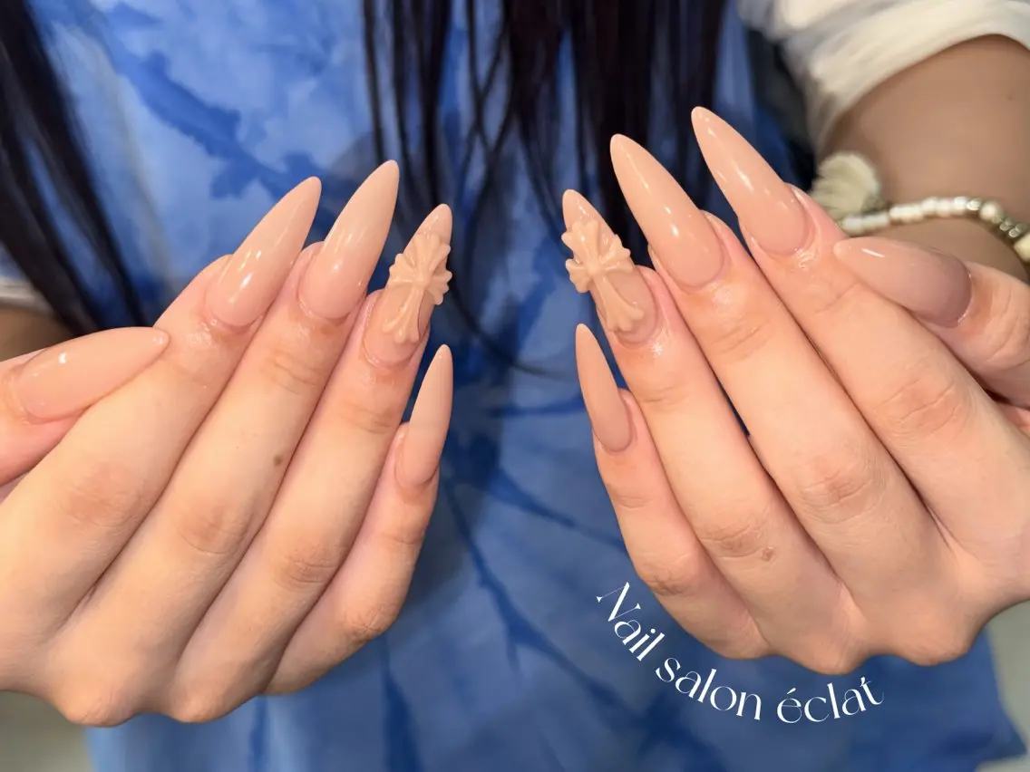 ネイル ハンドネイル éclat ⸝꙳.⋆ 栄|矢場町のネイルデザイン