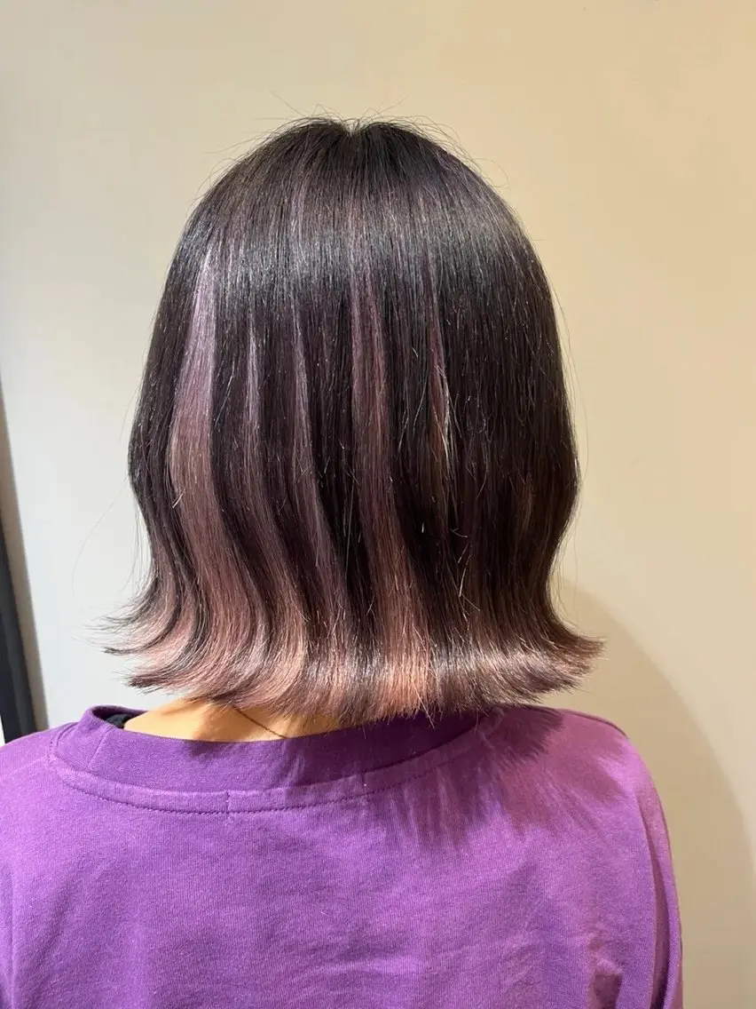 ミディアム 菊地 真優のヘアスタイル