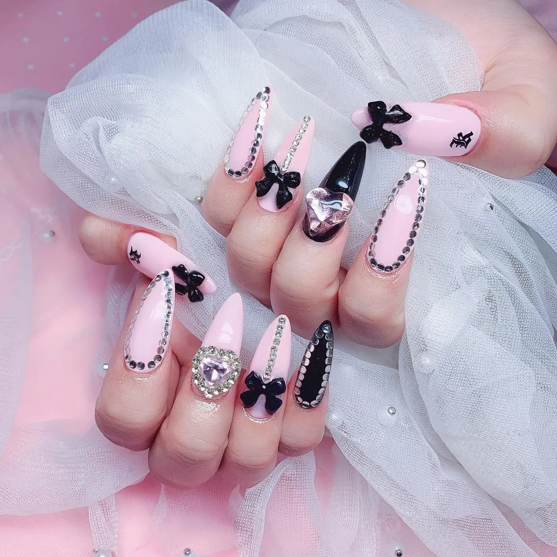 ネイル 長さ出し ネイルチップ Nail Salon kihi大塚店のネイルデザイン