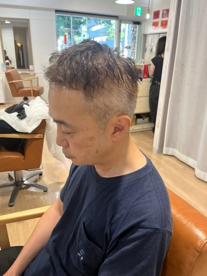 ショート メンズ カット 金山/カットモデル 募集中/村井七海のヘアスタイル