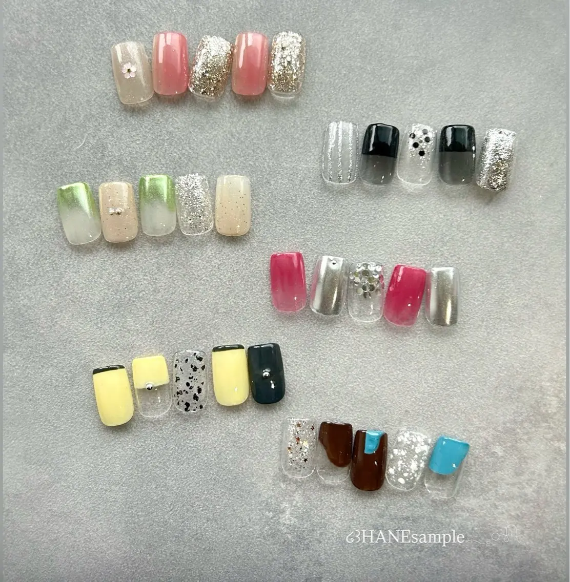 🔆ミニモ限定特別価格✨HANE担当Designsample🪽付け替えオフ無料⭐️.*フィルイン・パラジェル対応可の写真