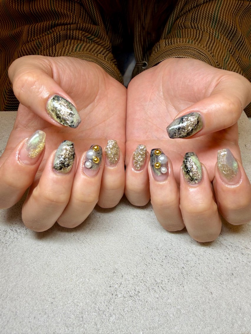 ネイル ハンドネイル NURU NAIL ヌルネイル新宿YUIのネイルデザイン