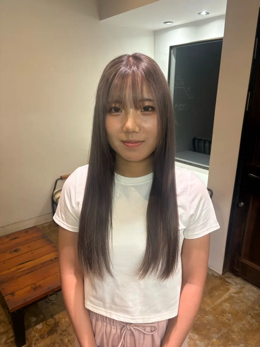 カラー ヘアカラー en:s/新潟 /万代🎀miyuのヘアスタイル