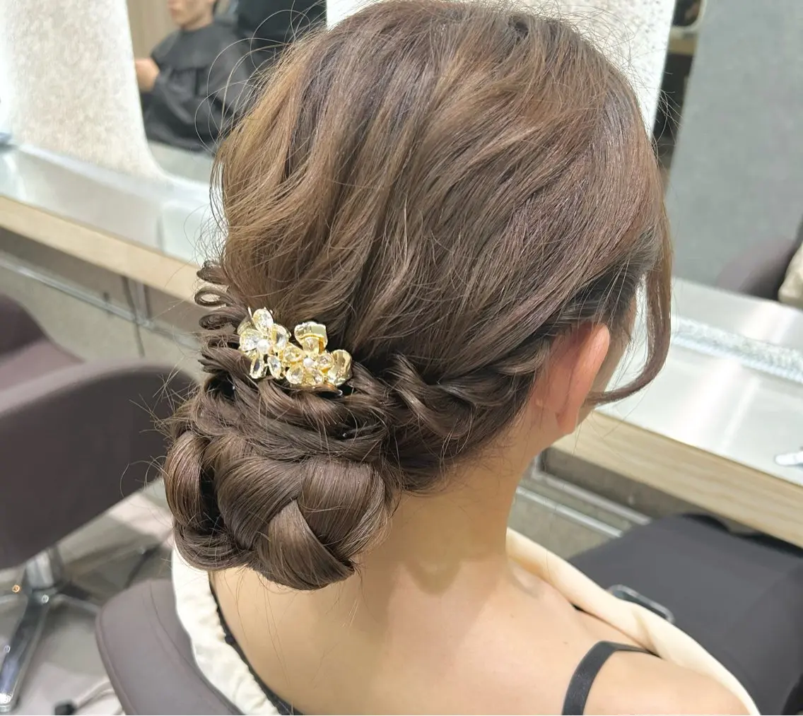 ヘアアレンジ 🎀ブリーチなし カラーyui🎀のヘアスタイル