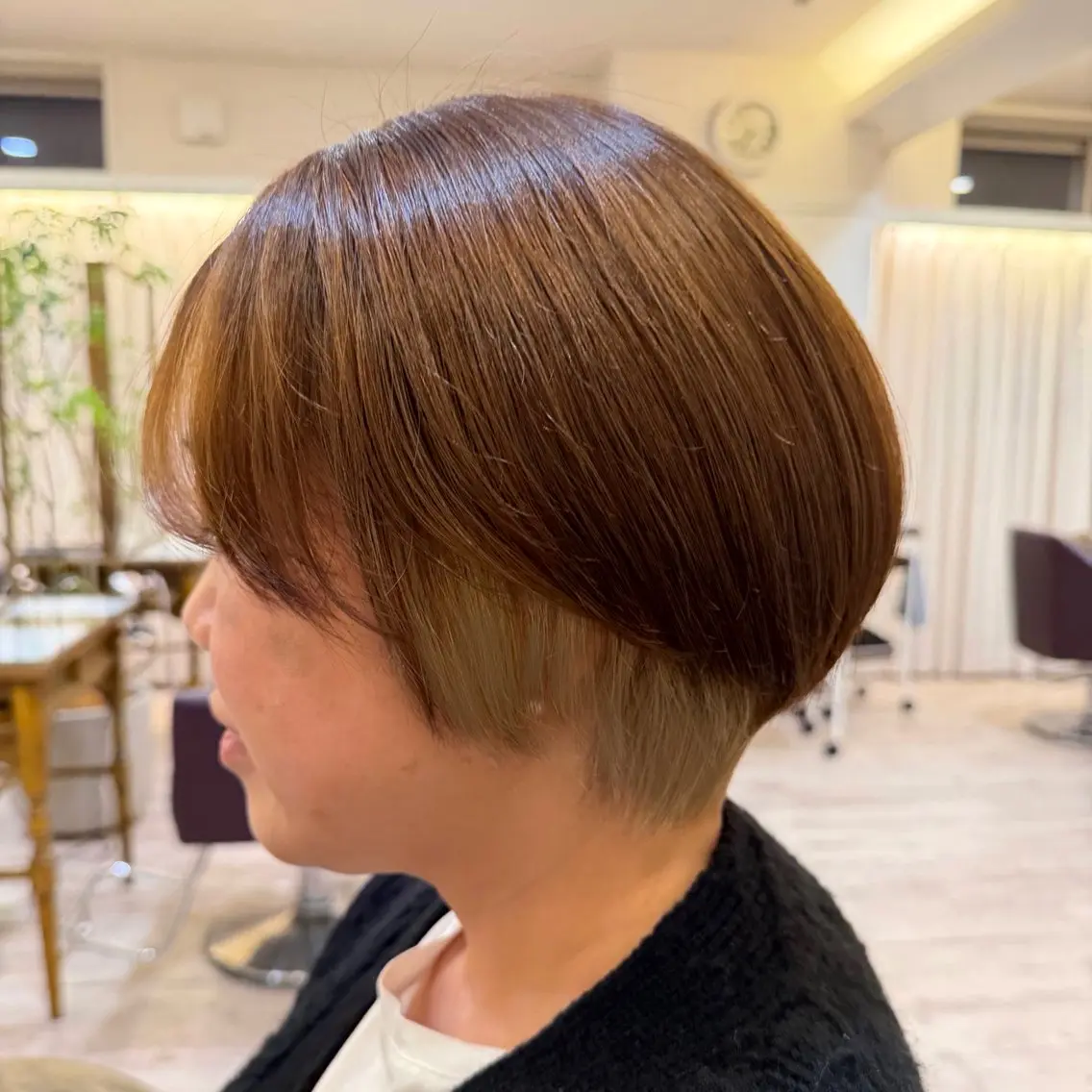 カラー ヘアカラー 今田 莉心のヘアスタイル