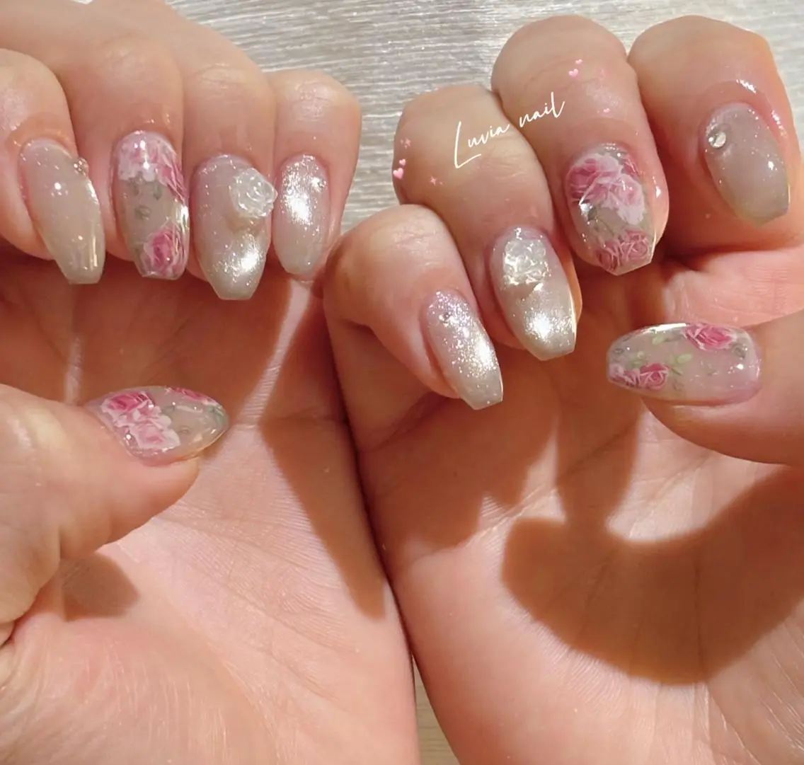 ネイル ハンドネイル 🎀Luvia nail 池袋✨のネイルデザイン