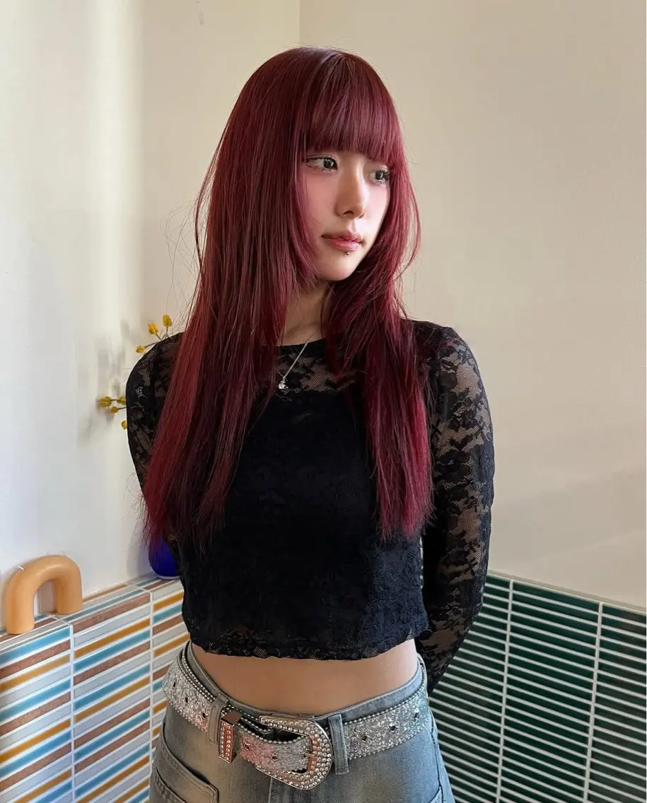 ロング カラー ★梅田お洒落カラー ちどり★のヘアスタイル