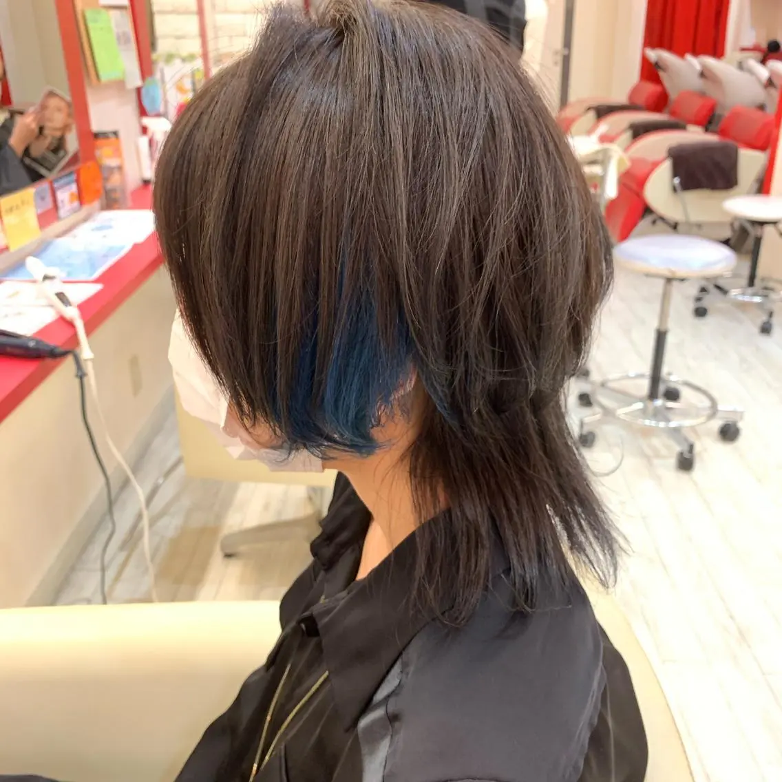 ミディアム カラー 櫻井 なんなのヘアスタイル