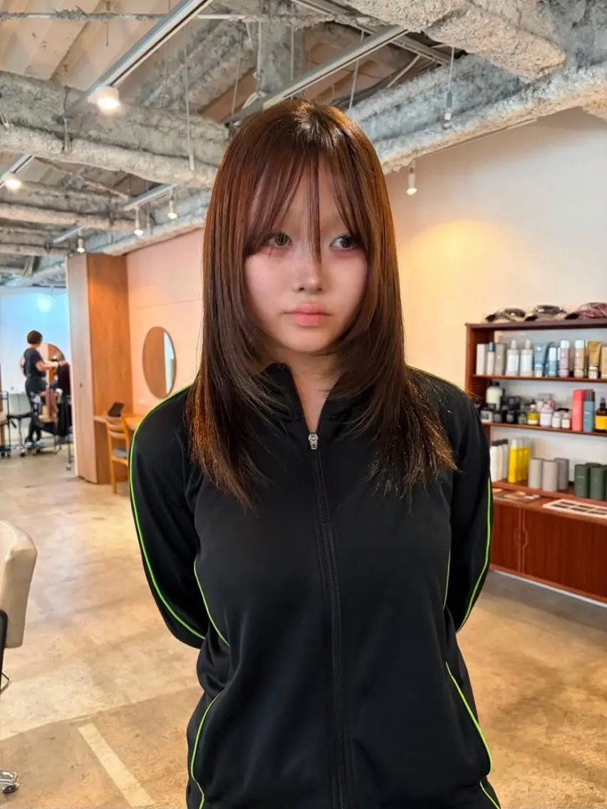 ロング カラー coco 🧬のヘアスタイル