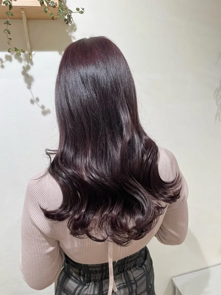 ロング ヘアセット コトミ【メンズ】 【曲がる縮毛矯正】のヘアスタイル