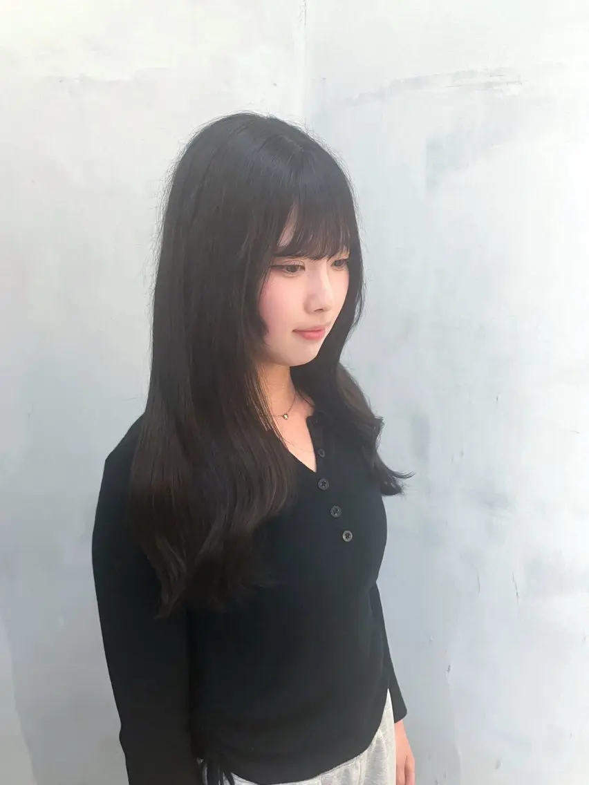 ロング カラー ひかる/透明感カラー /艶カラーのヘアスタイル