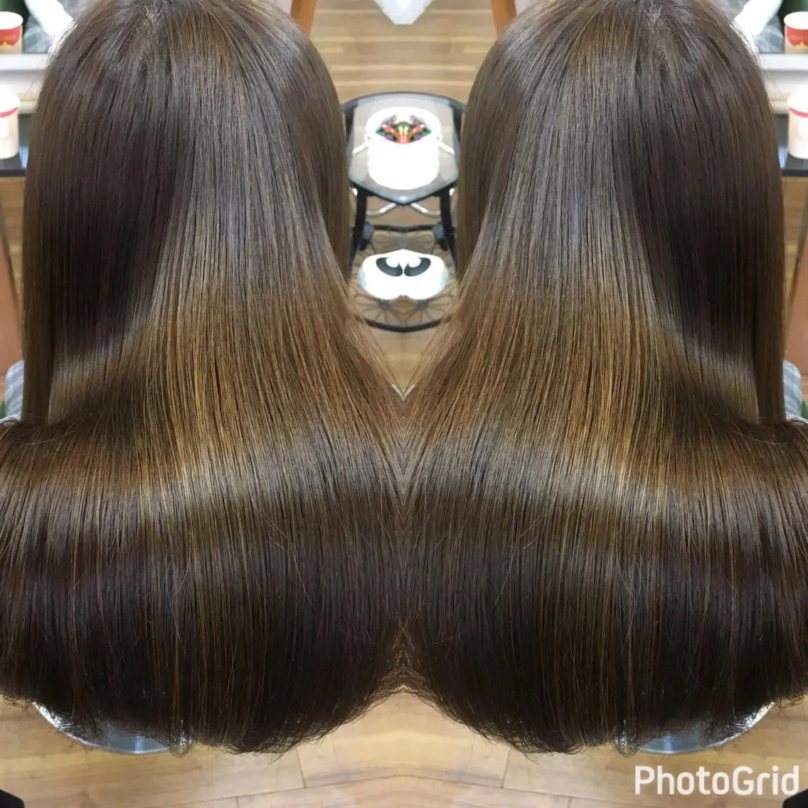 セミロング カラー パーマ ヘアアレンジ メンズ キッズ ネイル マツエク・マツパ SHIORI💜口コ ミNo.1艶カラーのヘアスタイル