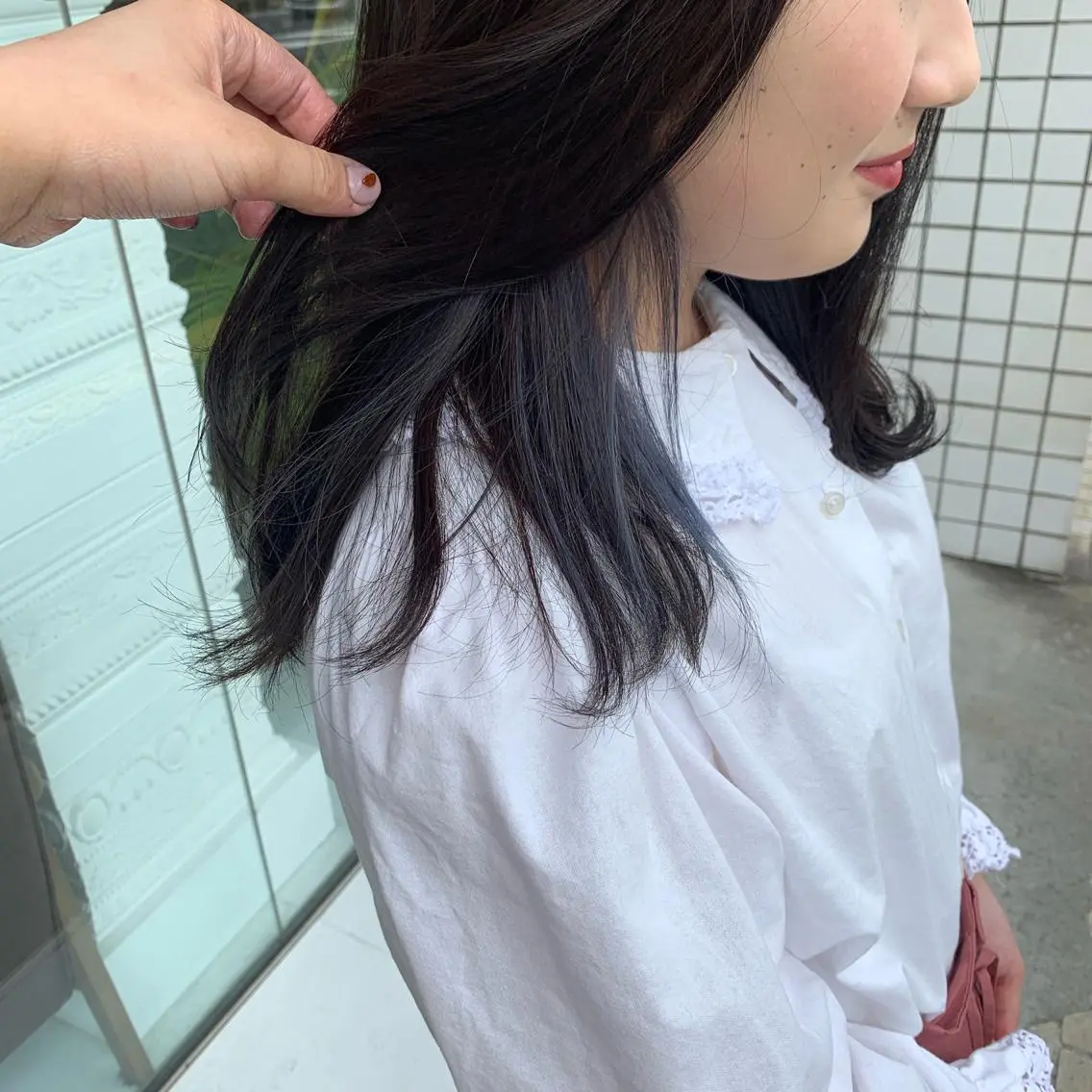 セミロング 👑満足度1000% 重村 春奈👑のヘアスタイル