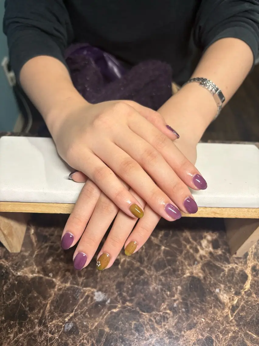 ネイル ハンドネイル IROHA Nail 烏丸店 木湖奈のネイルデザイン