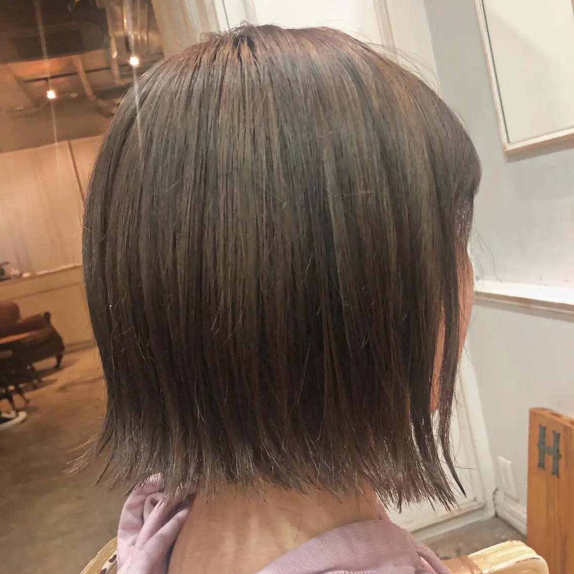ショート カラー ハイトーンカラー ボブ RUKA 美容院×ネイリストのヘアスタイル