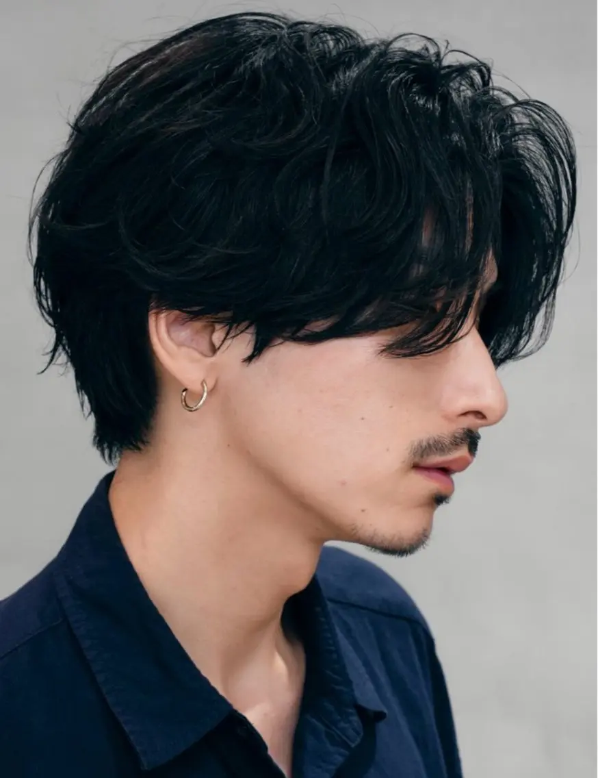 パーマ メンズ 髙村 心のヘアスタイル