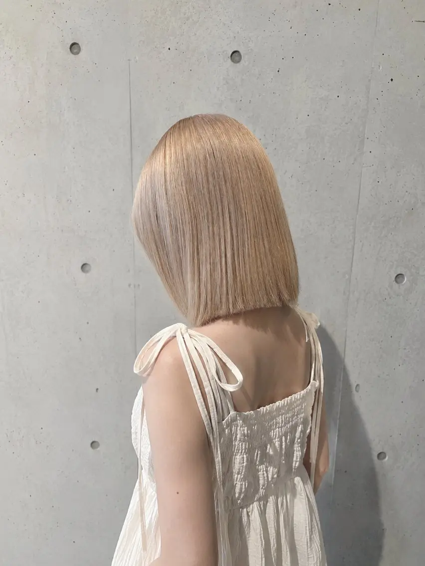🍀5月限定クーポン ケアブリーチダブルカラー+トリートメント🥣の写真