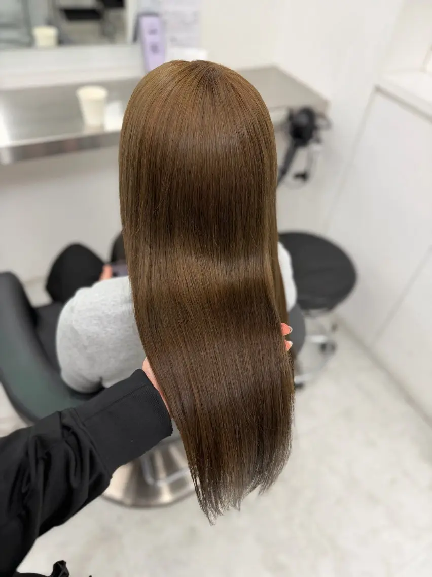 カラー カット ヘアカラー トリートメント 透明感カラー🎀艶髪 Anju/渋谷🎀のヘアスタイル