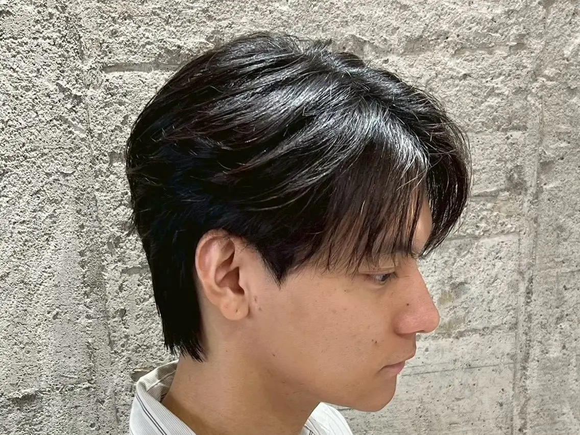 メンズ カット ヘアカラー 【Niau】坂上 葵海のヘアスタイル