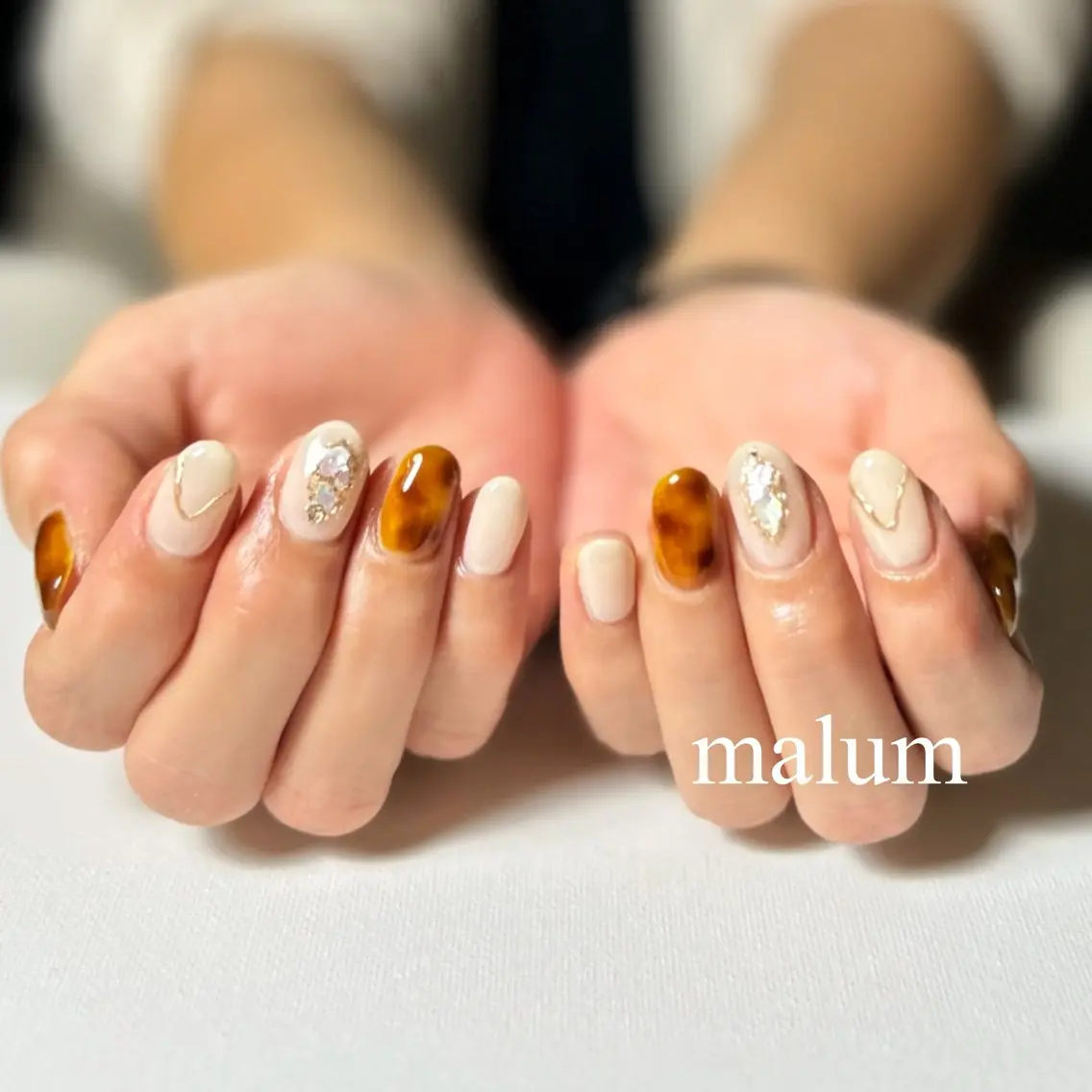 ネイル ハンドネイル malum nailのネイルデザイン