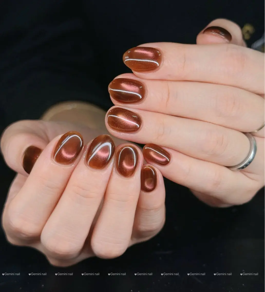 ネイル マグネットネイル Gemini nail.Yukiのネイルデザイン