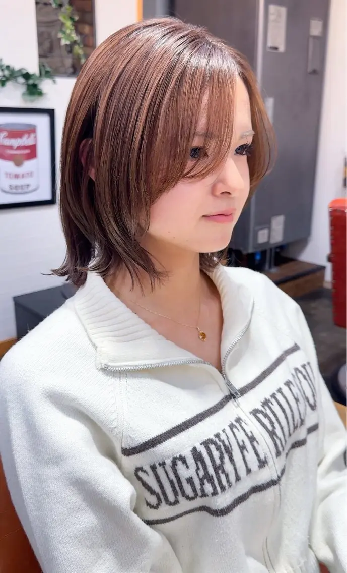 カット+髪質改善カラーエステ『15種類』※ ☆14才~22才の方限定35%OFF★【学割U22】の写真