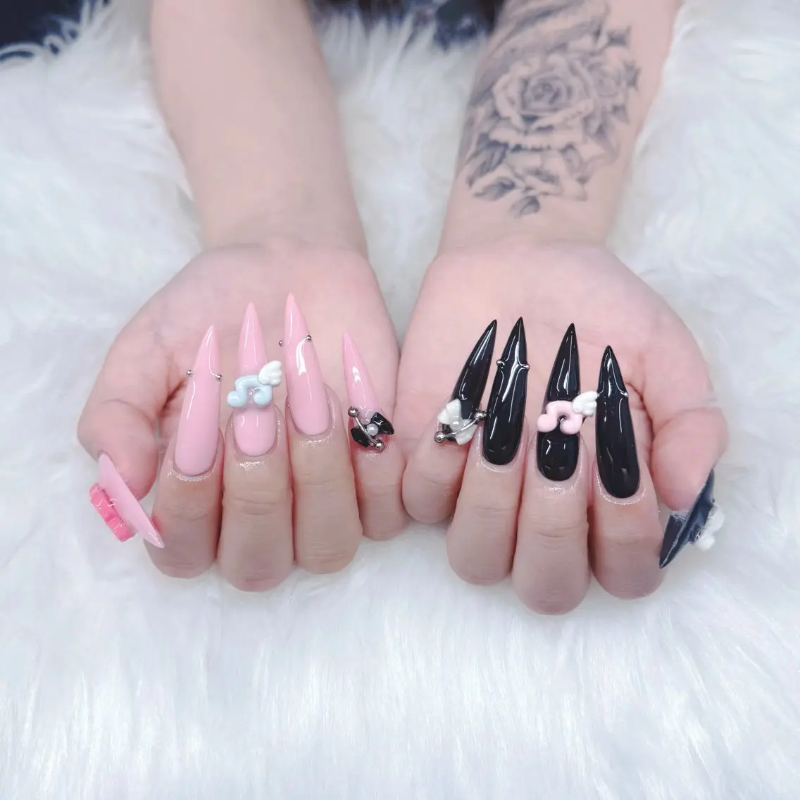 ネイル ジェルネイル 韓国ネイル 持ち込み ワンホンネイル ハンドネイル GOHOUBI Nail 心斎橋店のネイルデザイン
