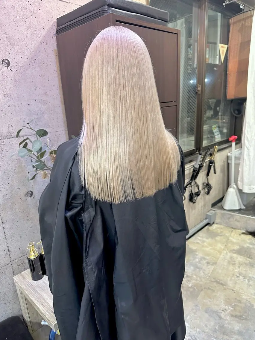 ロング カラー ヘアカラー トリートメント ⭕️ダメージレス特化 髪質改善🥇丸山憲人のヘアスタイル