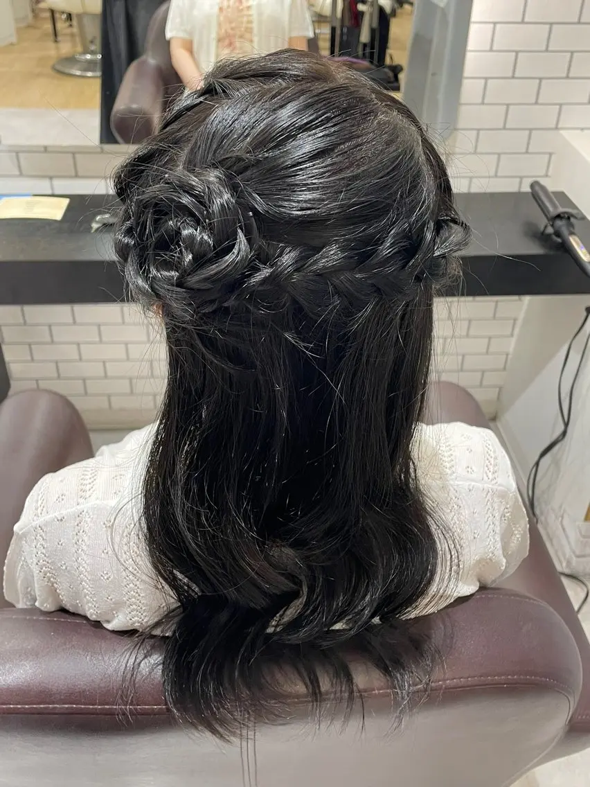 🍒早朝ヘアセット🍒の写真
